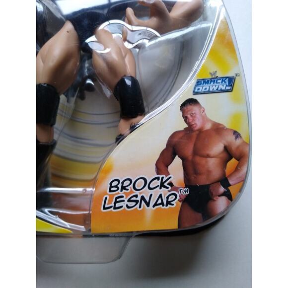 Brock Lesnar Action Figure Toy Flexems Jakks Pacific World Wrestling WWE SEALED - Picture 3 of 7